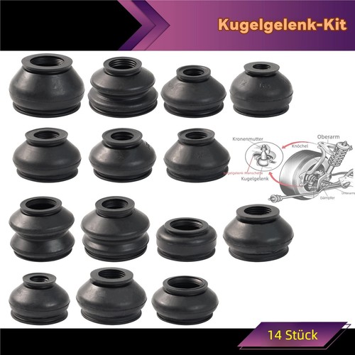 14x gummi manschette - gummi,