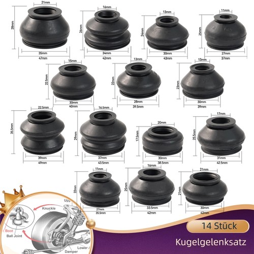 14x spurstangenkopf - de,